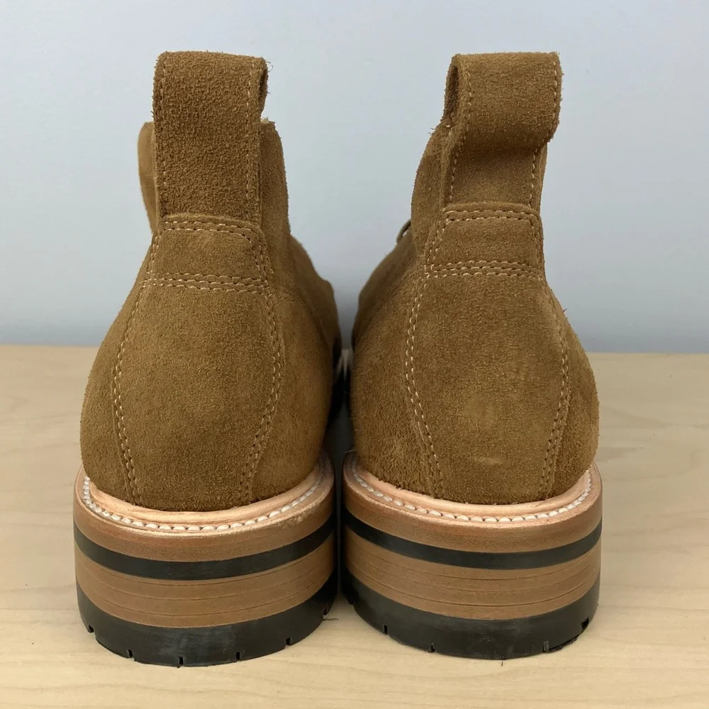 Taylor Stitch Men’s Size 12.0 The Forester Chukka Mushroom Brown Suede Boots